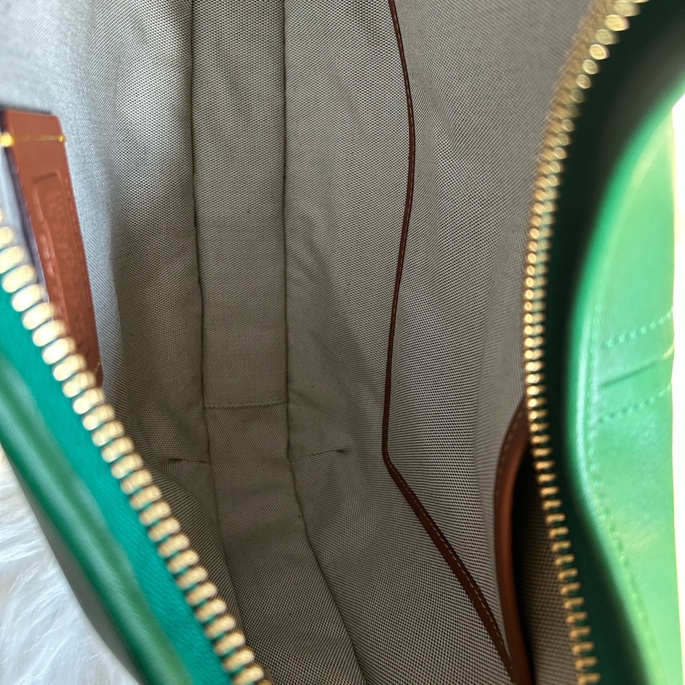 Coach Ergo Green Glovetanned Leather Hobo‎ Shoulder Bag Excellent - Picture 11 of 16